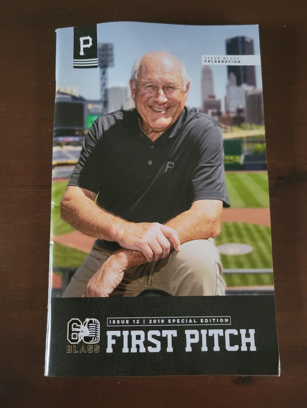 Pittsburgh Pirates MLB Steve Blass Celebration 2019 First Pitch Magazine Program